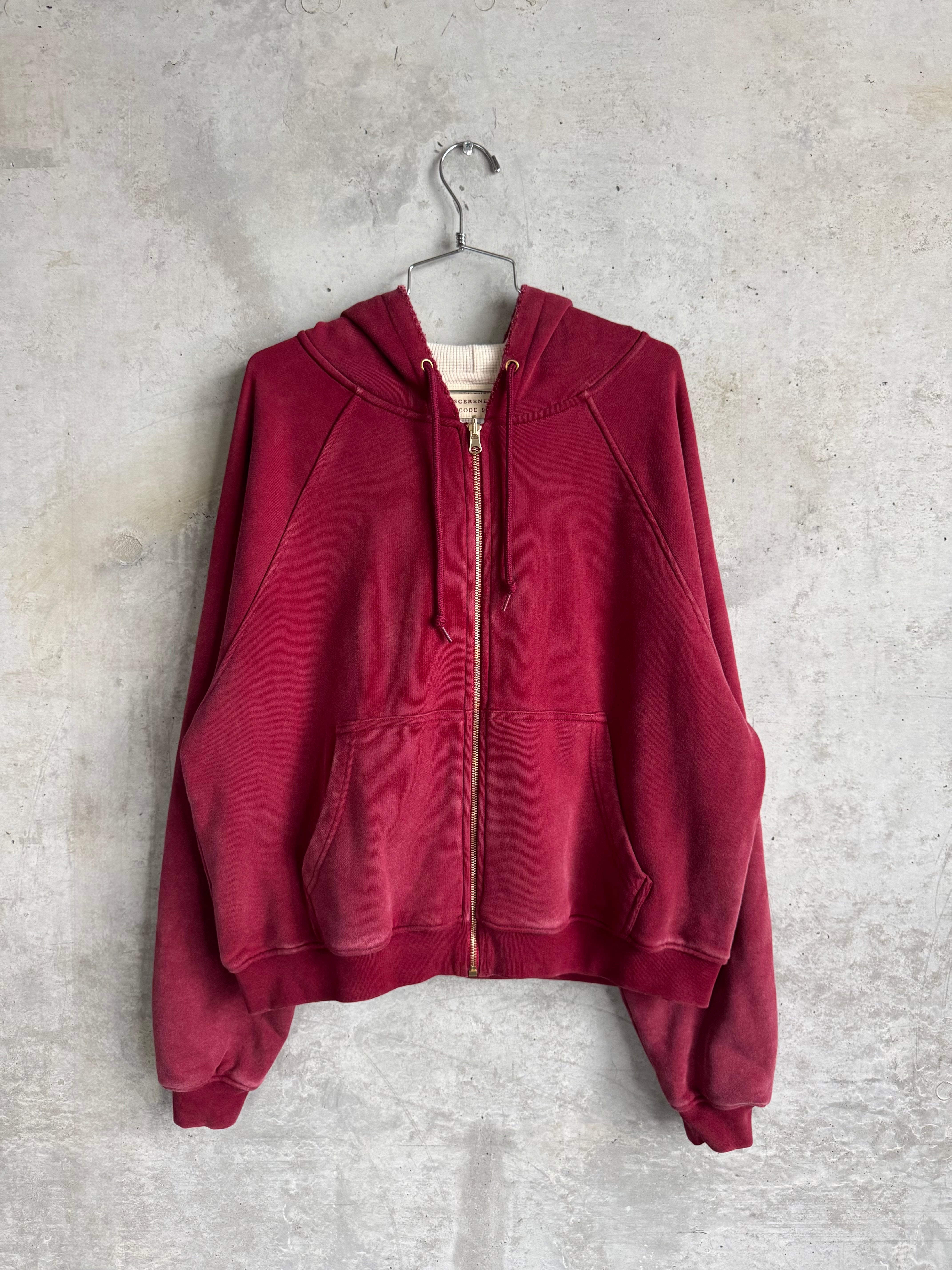 Vintage Reverse Zip-Up