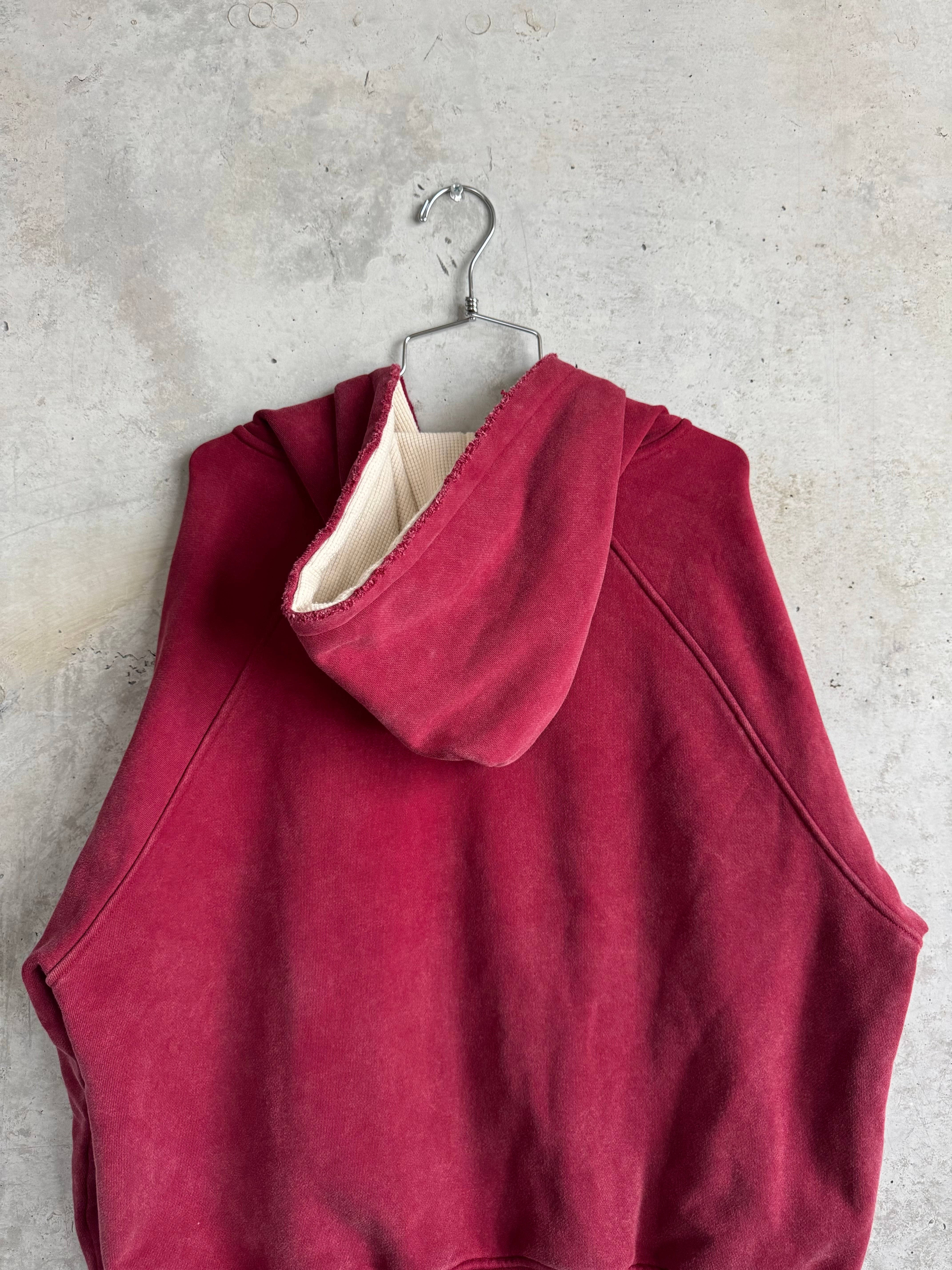Vintage Reverse Zip-Up