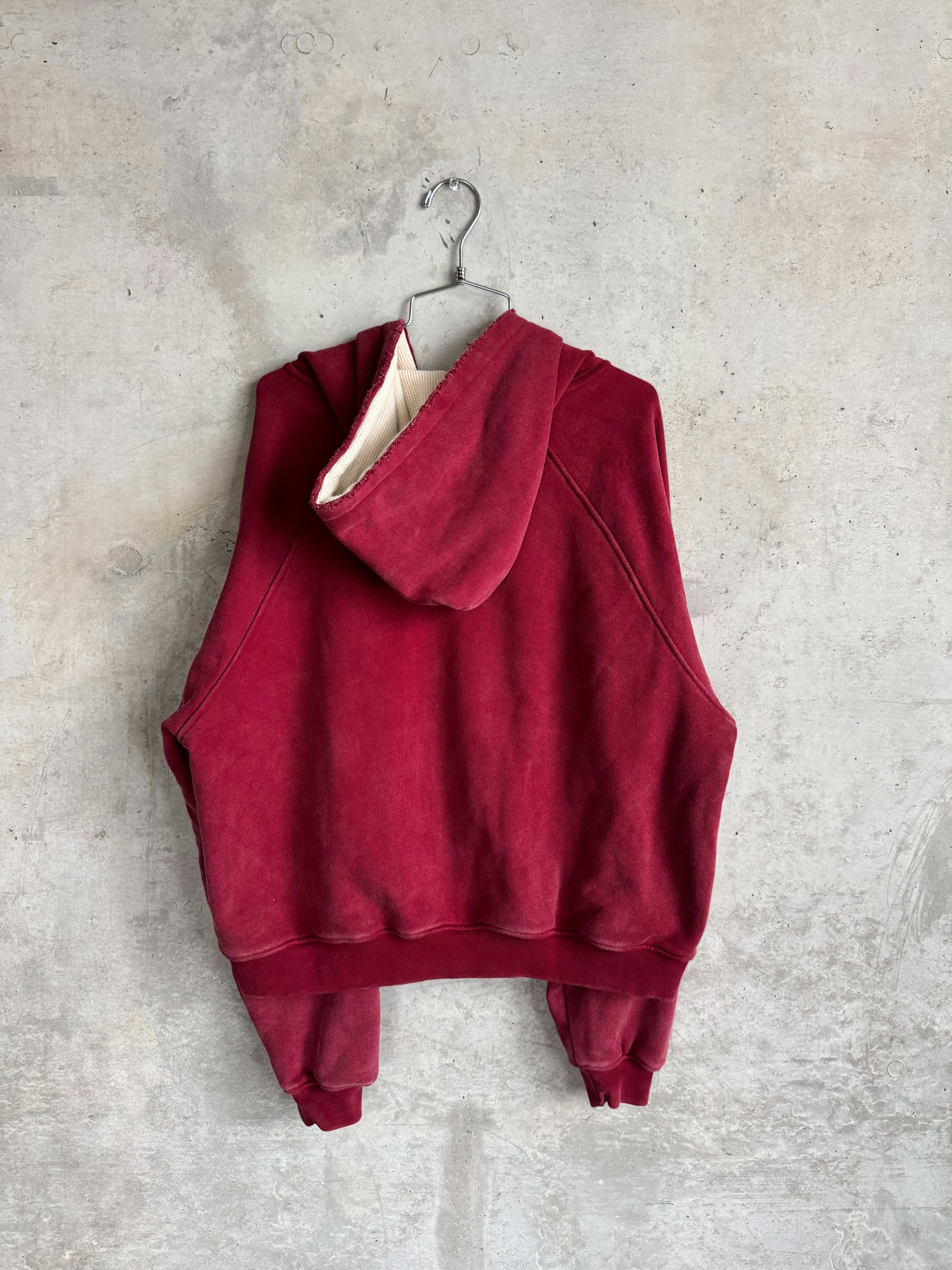 Vintage Reverse Zip-Up